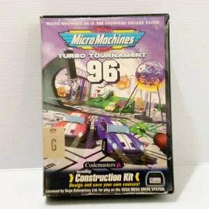 Micro Machines Turbo Tournament 96 + Box - Sega Mega Drive - Tested & Working - Picture 1 of 4