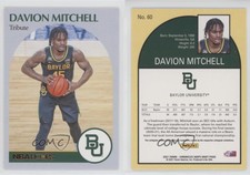 2021 Panini Chronicles Draft Picks Hoops Retro Bronze Davion Mitchell Rookie RC