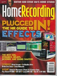 HOME RECORDING MAGAZINE NOV.2001.GUIDE TO EFFECTS,STEVE VAI's HOME STUDIO,MORE! - Picture 1 of 4