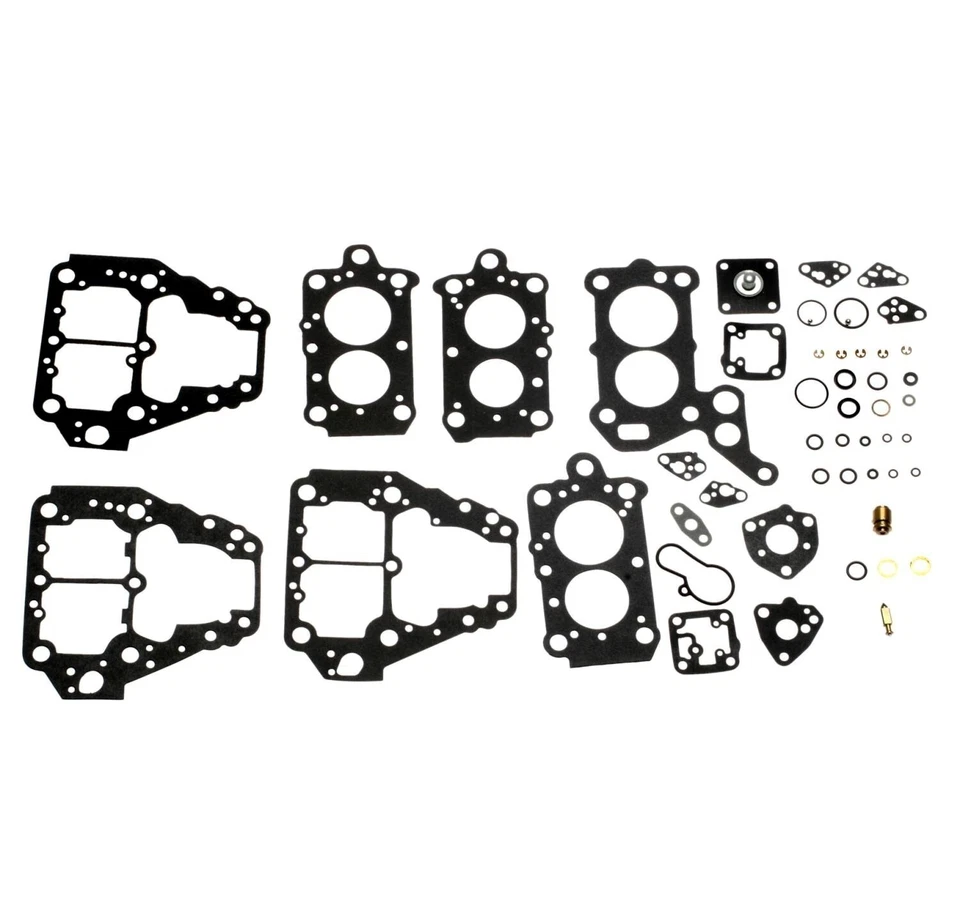 Mikuni-SOLEX 2BBL Carburetor Rebuild Kit- 1981-87 Chrysler & 1983-89 Mitsubishi - Image 1 of 1