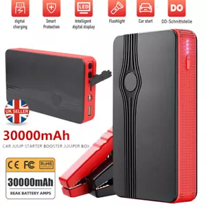 Jump Starter 30000mAh Portable 12V Car battery Heavy duty high booster Rooboost - Picture 1 of 12
