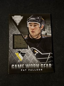2013-14 Panini Titanium Game-Worn Gear Pat Falloon #GG-PF