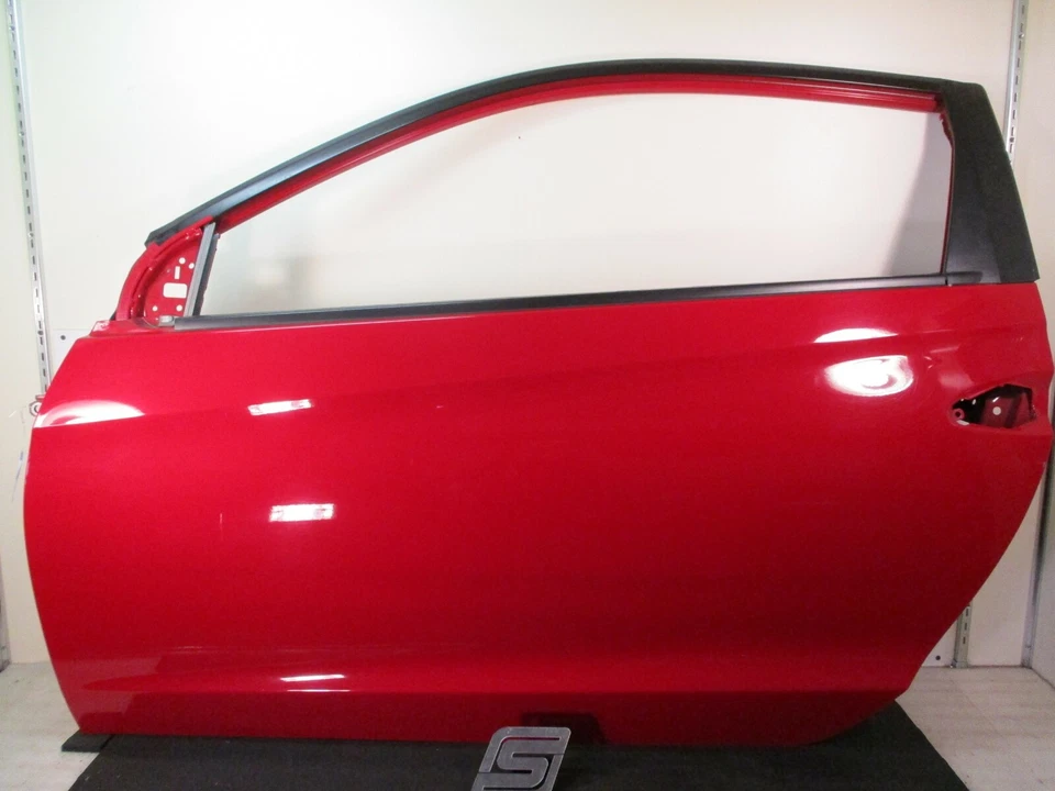 2011 Honda CRZ CR-Z EX Left Driver Door Shell (Red-R81) - Image 1 of 4