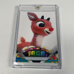 Topps Rudolph The Red Nosed Reindeer 2011 American Pie #88 Trading Card SLABBED