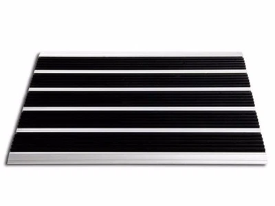 Türmatte Fussmatte Eingangsmatte Double Mat Alu und PVC Einlagen Größe 46x80cm - Bild 1 von 4