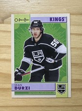 2022-23 O-Pee-Chee OPC Retro Blank Back Sean Durzi Los Angeles Kings