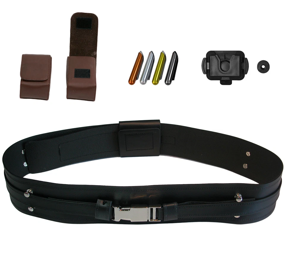 Star Wars Belt Black, Pouches Food Caps Covertec for an Anakin Costume  - Image 1 of 1