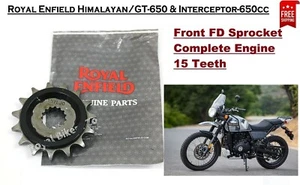 For Royal Enfield Continental GT 650 & Interceptor 650 Final Drive Sprocket 15T - Picture 1 of 8