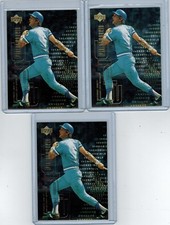 (3) 2000 UPPER DECK HITTER'S CLUB GEORGE BRETT #EP9 EPIC PERFORMANCES INSERT LOT
