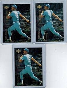 (3) 2000 UPPER DECK HITTER'S CLUB GEORGE BRETT #EP9 EPIC PERFORMANCES INSERT LOT