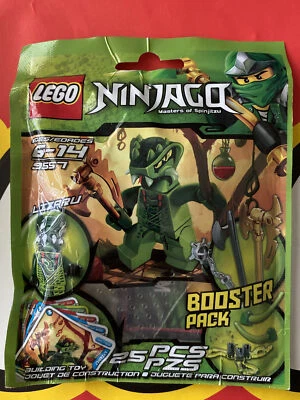 LEGO Ninjago Lizaru Minifigura 9557 Booster Pack Nuevo Sellado Raro Foto 1 de 2