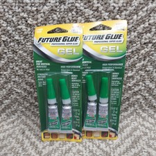 The Original Super Glue Gel - 2 Pack cures quickly, instantly bonds fast drying.