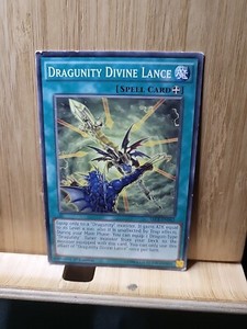 Yu-Gi-Oh!🏆Dragunity Divine Lance- 1st Edition🏆COMMON Card