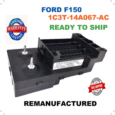 1C3T-14A067-AC  ✔ REBUILT ✔  2000 FORD EXCURSION INTERIOR CABIN FUSE BOX OEM - Image 1 of 2