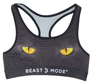 PSD Underwear Womens Panther Eyes Beast Mode Sports Bra Size S, M, L, or XL - Picture 1 of 2