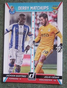 PANINI DONRUSS JACKSON MARTINEZ JULIO CESAR ORIGINAL 2015 TRADING CARD NUMBER 1