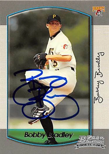 Bobby Bradley autographed Baseball Card (Pirates) 2000 Bowman Rookie #166 - Image 1 of 1