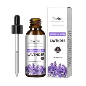 100ml Lavender Plant Essential Oil SPA Perfume Moisturizing Calming Nouris S2T8 - Picture 1 of 10