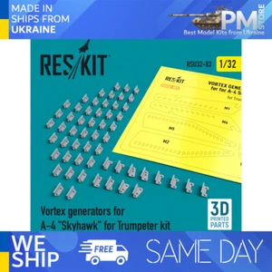 Reskit RSU32-0083 - 1/32 - Vortex generators for A-4 "Skyhawk" for Trumpeter kit - Picture 1 of 3