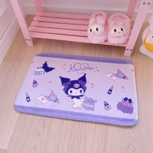 SANRIO KUROMI FLOOR MAT (23" x 16") - Picture 1 of 3