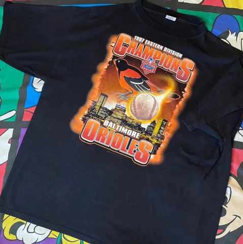 Baltimore Orioles Champs Baseball Sport Team T-shirt For Men S-3XL Cover