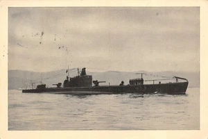 A8554) VENEZIA 1955, CONSEGNA BANDIERA DA COMBATTIMENTO AL SOMMERGIBILE TAZZOLI. - Picture 1 of 2