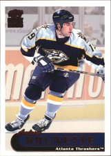 1999-00 Paramount Predators Hockey Card #10 Andrew Brunette
