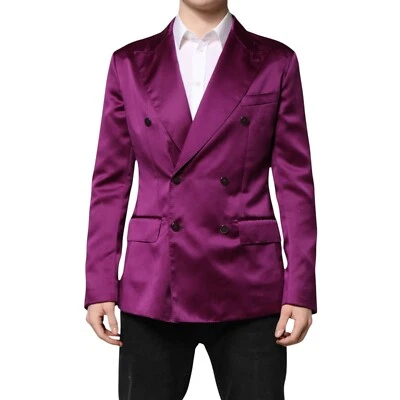 Dolce & Gabbana Blazer фиолетовый двубортный мужской костюм пальто IT48/US38/M 2630usd - Изображение 1 из 4