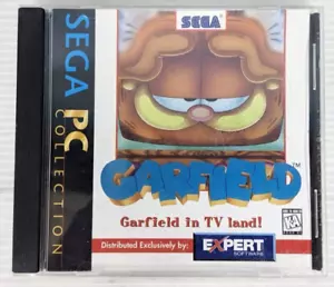 Garfield in TV land! PC CD-ROM SEGA PC Collection Classic Windows 95 Rare 1997 - Bild 1 von 3