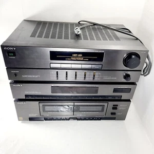 Vintage Sony Stereo Component System HST-221 Partially Works - READ - Picture 1 of 11
