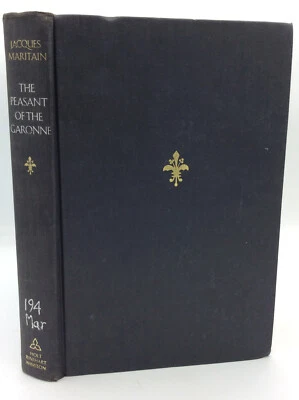 PEASANT OF THE GARONNE - Jacques Maritain - 1968 1st ed - Catholic philosophy Foto 1 de 4