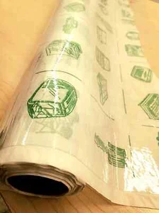 4 Stärke Klar Vinyl 54" breit mal 75 Fuß lang Rolle für Polster Stühle Tisch - Bild 1 von 10