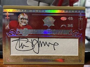 2007 Playoff National Treasures Steve Young Super Bowl Auto /50