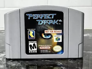 Perfect Dark Nintendo 64 N64 Not For Resale Store Demo AUTHENTIC TESTED NICE!! - Picture 1 of 4