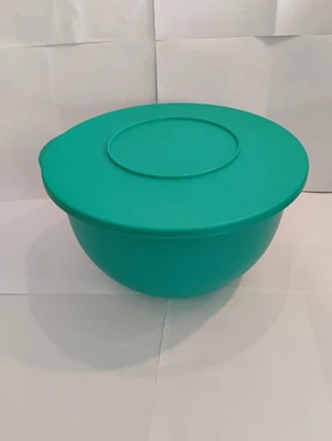 Tupperware Junge Welle 4,3L Schüssel mit Deckel Türkis Neu OVP - Image 1 of 2