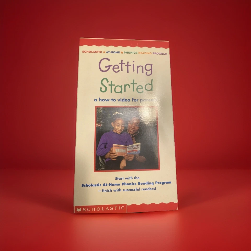 Getting Started: A How-To Video For Parents VHS - Image 1 of 1