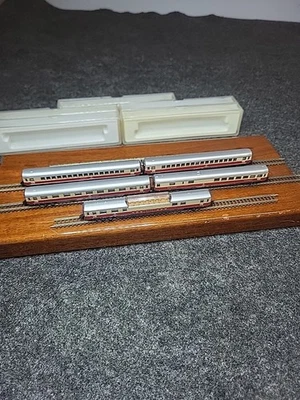 5 Marklin Z Mini Club 8734/8735/8736 8738 Set Deutsche Bahn Pass Cars  Lighted  - Image 1 of 4