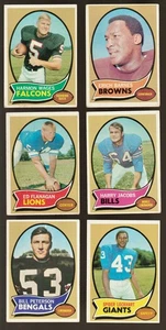 1970 TOPPS Football **YOU PICK** RC’s & Vets Complete Your Set FREE SHIPPING - Picture 1 of 74