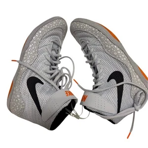 Nike Inflict SE Olympic Pack Shoes Mens Size 7 Grey Orange Wrestling School - Picture 1 of 6