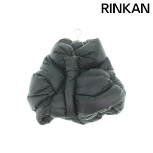 Moncler X Rick Owens UFO GIUBBOTTO Cropped Puffer Down Jacket Women Used 33a009b - Picture 1 of 4