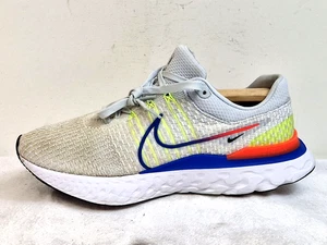 Nike React Infinity Run Flyknit 3 men trainers Pure Platinum/Multi UK 10 EU 45 - Picture 1 of 9
