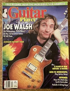 GUITAR PLAYER Magazine April 1988 Joe Walsh Mike Karn Jackson Guitars - Imagen 1 de 4