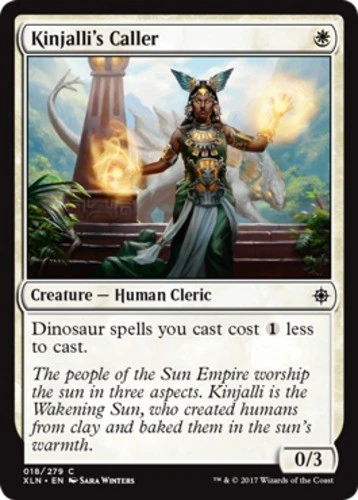 Kinjalli's Caller - Ixalan #018/279 MTG Magic The Gathering - Image 1 of 1