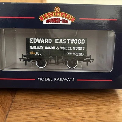 Bachmann OO Gauge 37-080K 7 Plank End Door Wagon ‘Edward Eastwood’ 208-2016 - Image 1 of 2