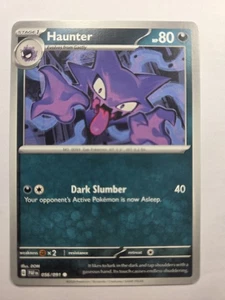Haunter 056/091 SV: Paldean Fates Common Normal NM Pokemon Tcg - Picture 1 of 2