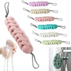 Bath Sponge Scrubber: 10 Pc Mesh Shower Exfoliating Body Back Brush Wash with N - Picture 1 of 1