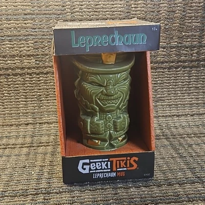 Taza de cerámica Geeki Tiki Leprechaun 2019 caja dañada Foto 1 de 4