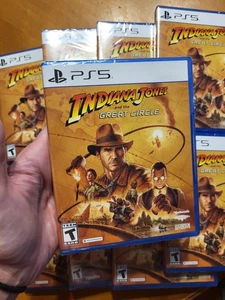 PS5 Playstation 5 Indiana Jones and the Great Circle BRAND NEW FACTORY SEALED - Foto 1 di 4