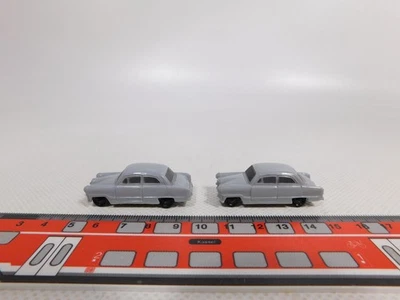 2X Märklin H0 1:87 Ford Taunus 12 M Per 4613 Autotransportwagen Mint #DL881-0,5 - Immagine 1 di 4