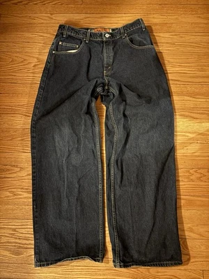 Pantalones de mezclilla de patinador holgados de pierna ancha Levis Silver Tab de colección de los años 90 talla 34x30 Foto 1 de 4